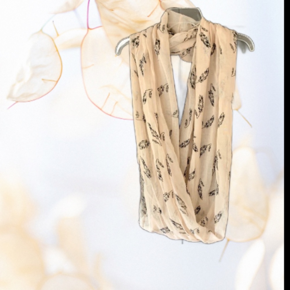 Soft, Light and Airy Infinity Scarf EUC